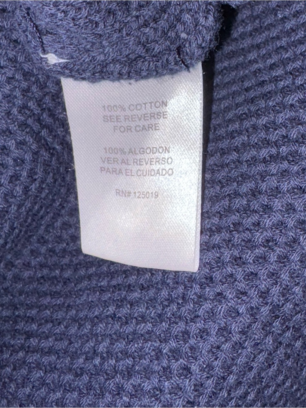 Joseph A Navy Textured Crewneck Sweater with Crochet Detail. * See photo # 5* - Picture 7 of 8